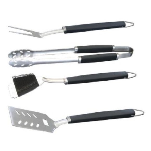 🎉SOLD🎉 Kenmore 4-Piece Stainless Steel Grilling Tool Set - Picture 3 of 3